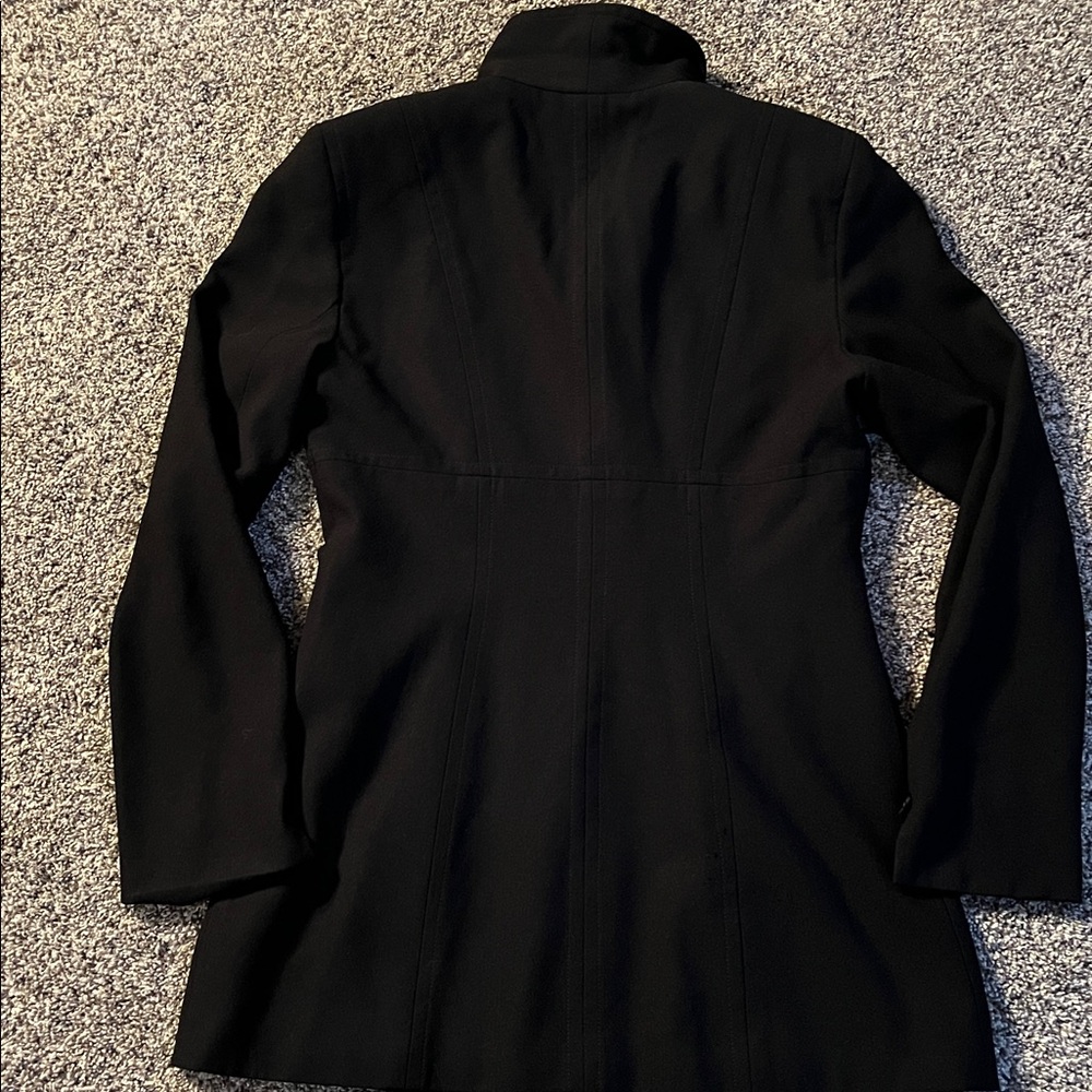 Vintage Bebe Long Blazer Y2K Black Blazer - Picture 10 of 14